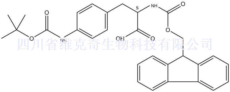 4-[[(1,1-Dimethylethoxy)carbonyl]amino]-N-[(9H-fluoren-9-ylmethoxy)carbonyl]-L-phenylalanine