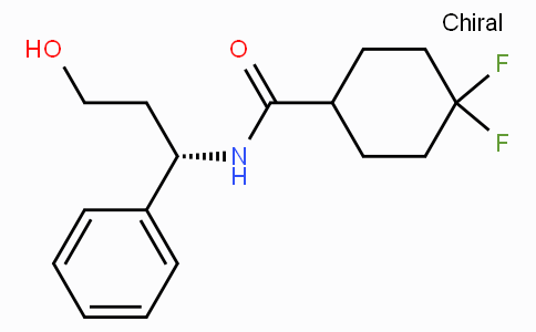 4,4-二氟-N-((1S)-3-羟基-1-苯基丙基)环己烷甲酰胺