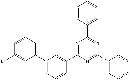 2-(3-溴联苯)-3-基-4,6-二苯基-1,3,5-三嗪