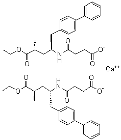 (alphaR,gammaS)-gamma-[(3-羧基-1-氧代丙基)氨基]-alpha-甲基联苯-4-戊酸乙酯钙盐
