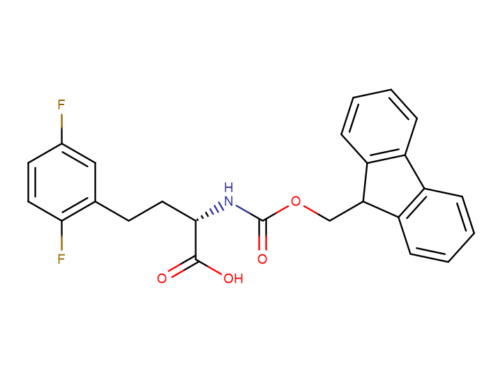 (2S)-4-(2,5-difluorophenyl)-2-({[(9H-fluoren-9-yl)methoxy]carbonyl}amino)butanoic acid