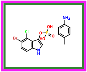 5-溴-4-氯-3-吲哚基磷酸酯对甲苯胺盐 (BCIP)