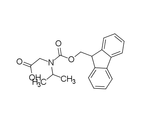 2-[9H-fluoren-9-ylmethoxycarbonyl(propan-2-yl)amino]acetic acid