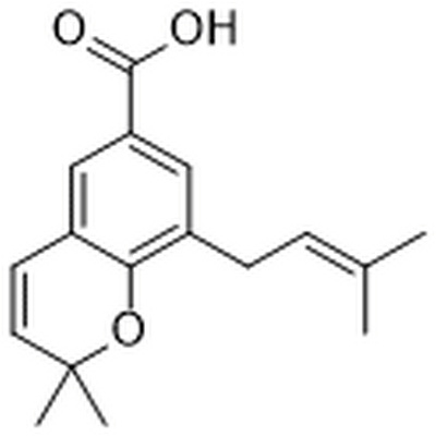 2,2-Dimethyl-8-prenylchromene-6-carboxylic acid
