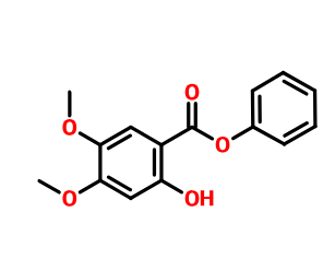 877997-98-3；2-羟基-4,5-二甲氧基苯甲酸苯酯