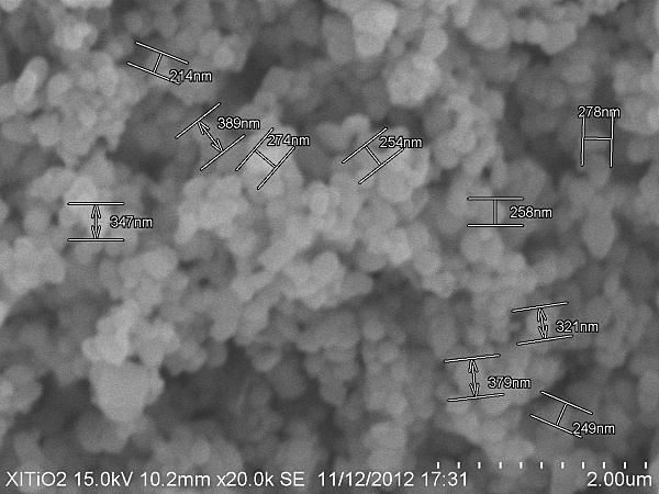 纳米氧化钛；锐钛型二氧化钛