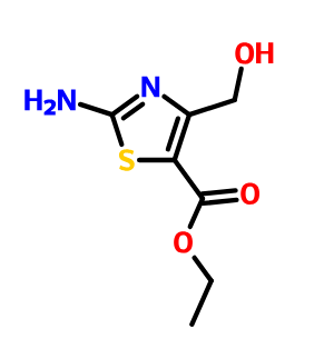 2-氨基-4-(羟甲基)噻唑-5-羧酸乙酯