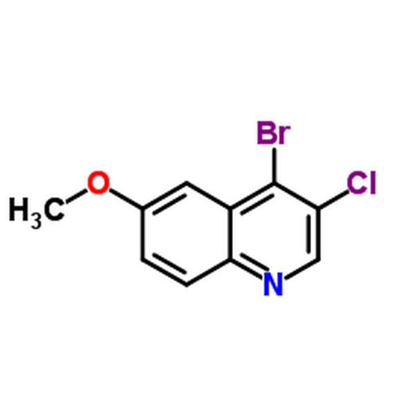 4-溴-3-氯-6-甲氧基喹啉