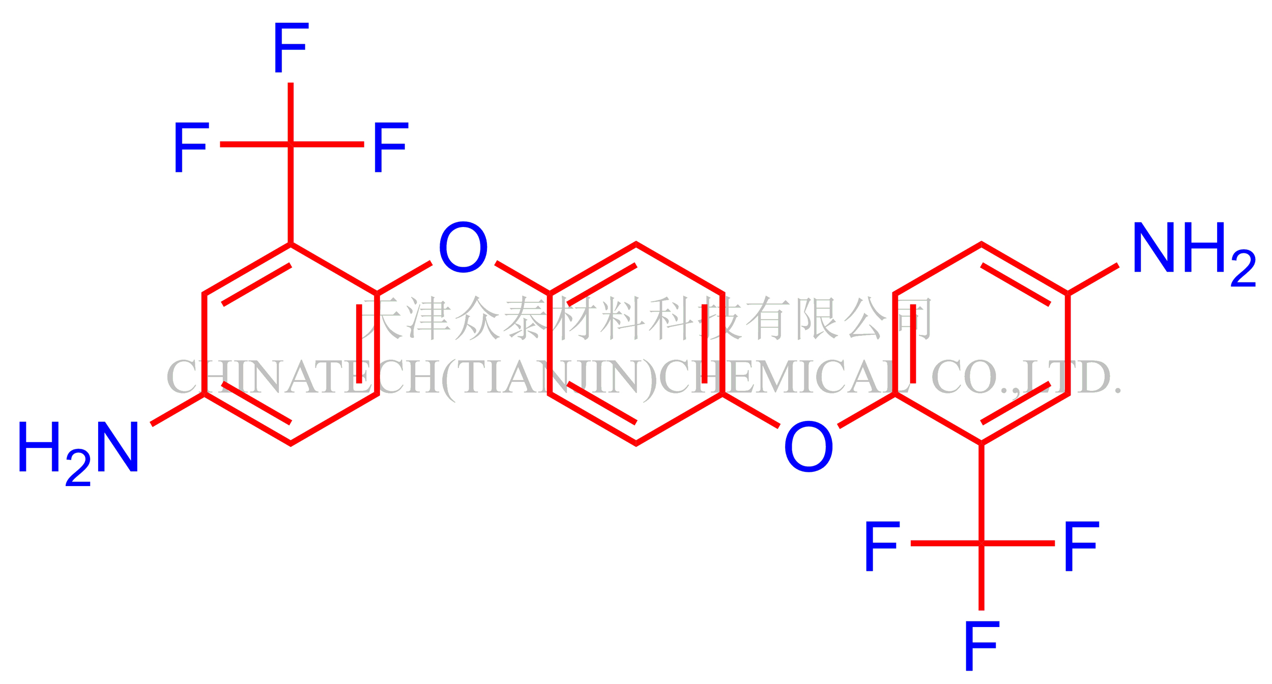 1,4-双(4-氨基-2-三氟甲基苯氧基)苯(6FAPB)