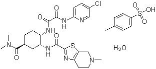 CAS 登录号：1229194-11-9, 伊多塞班对甲苯磺酸盐一水合物