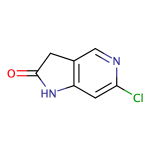 6-氯1H,2H,3H-吡咯并[3,2-c]吡啶-2-酮