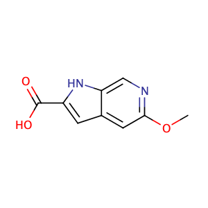 5-甲氧基-1H-吡咯[2,3-c]吡啶-2-甲酸