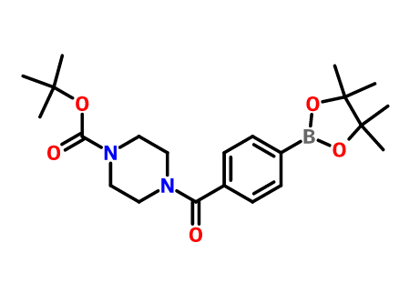 4-(4-BOC-哌嗪-1-羰基) 苯硼酸频哪酯