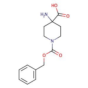1-Cbz-4-氨基哌啶-4-甲酸