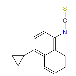 1-环丙基萘-4-基异硫氰酸酯