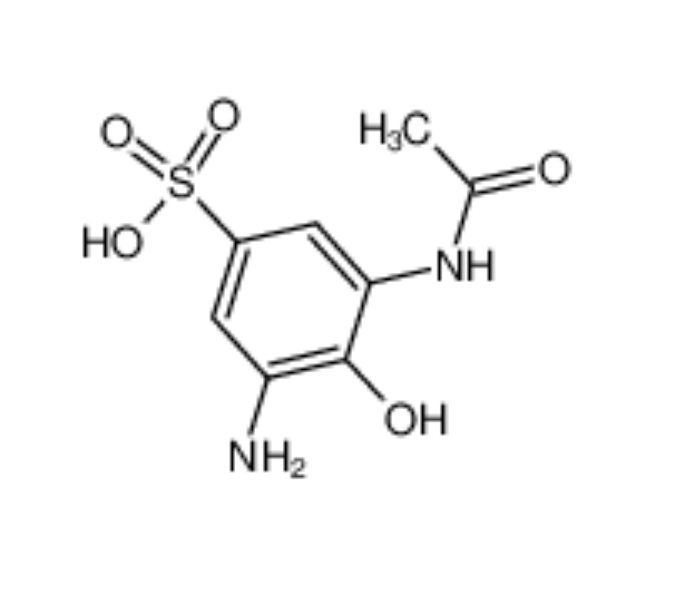 3-乙酰氨基-5-氨基-4-羟基苯磺酸；40306-75-0