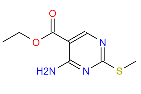 2-甲基巯基-4-氨基嘧啶-5-甲酸乙酯