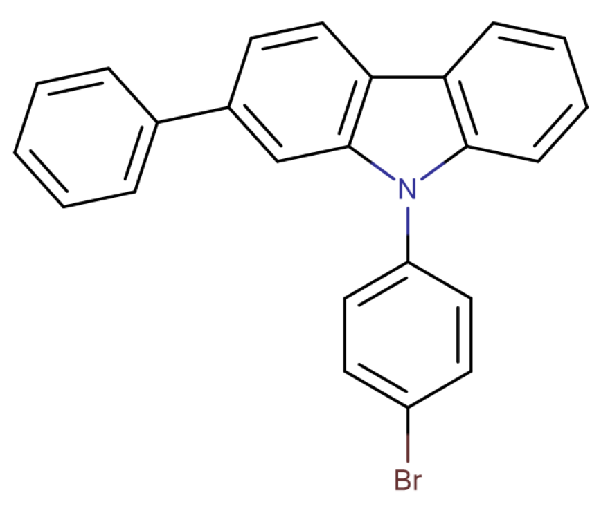9-(4-溴苯基)-2-苯基咔唑