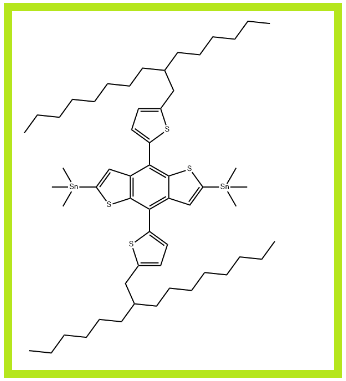 (4,8-双(5-(2-己基癸基)噻吩基)苯基[1,2-B;4,5-B']二噻吩基)双三甲基锡