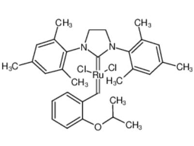 (1,3-双-(2,4,6-三甲基苯基)-2-咪唑烷亚基)二氯(邻异丙氧基苯亚甲基)合钌