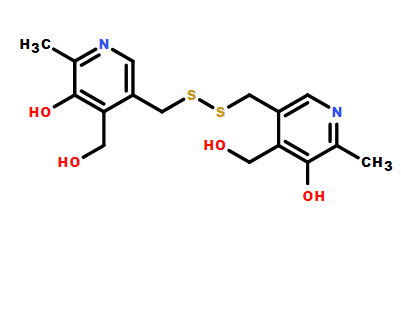 5,5'-(二硫烷二基双(亚甲基))双(4-(羟甲基)-2-甲基吡啶-3-醇)