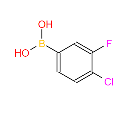 4-氯-3-氟苯硼酸；137504-86-0