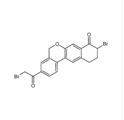 9-溴-3-(2-溴乙酰基)-10,11-二氢-5H-二苯并(C,G) CHROMEN-8(9H)-酮