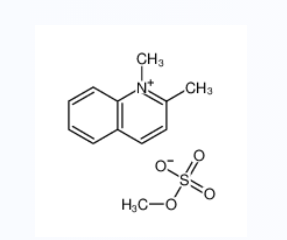 1,2-二甲基喹啉鎓硫酸甲酯盐