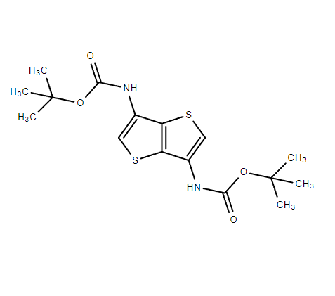 di-tert-butyl thieno[3,2-b]thiophene-3,6-diyldicarbamate