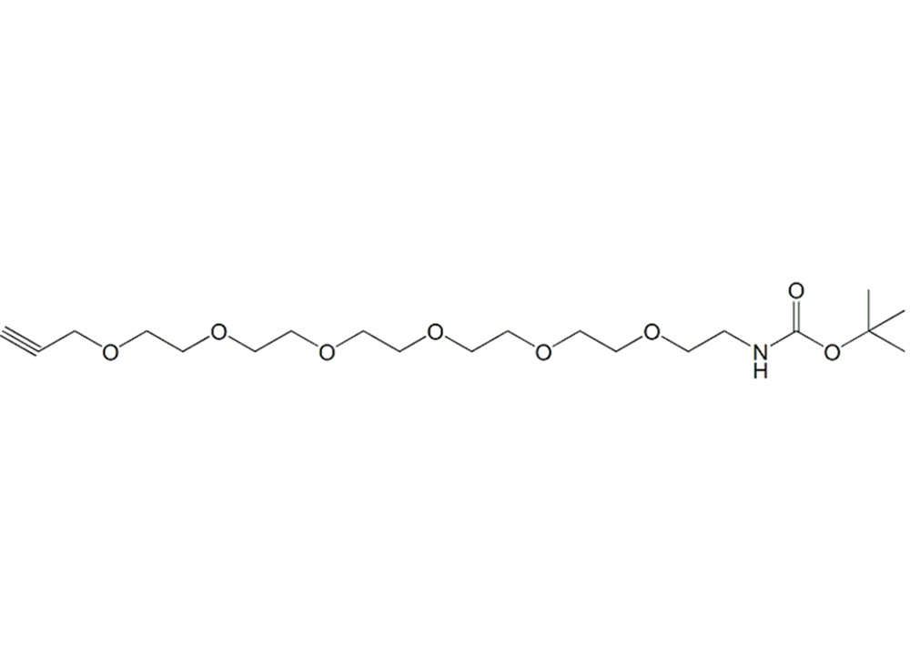 叔丁氧羰基-PEG6-丙炔