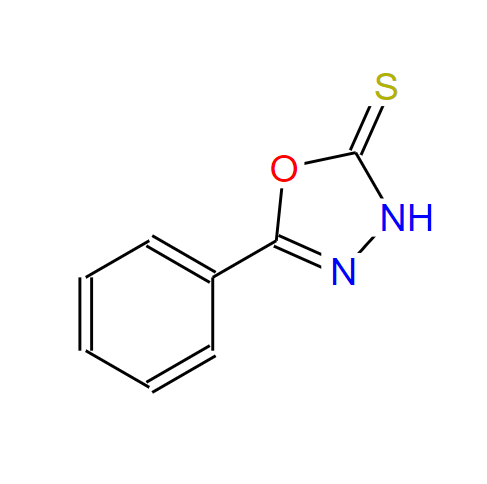 3004-42-0；5-苯基-1,3,4-恶二唑-2-硫醇