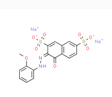 5858-63-9 4-羟基-3-[(2-甲氧基苯基)偶氮]萘-2,7-二磺酸二钠
