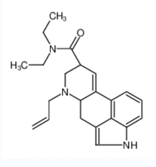 (8beta)-9,10-二去氢-N,N-二乙基-6-(2-丙烯基)-麦角灵-8-甲酰胺