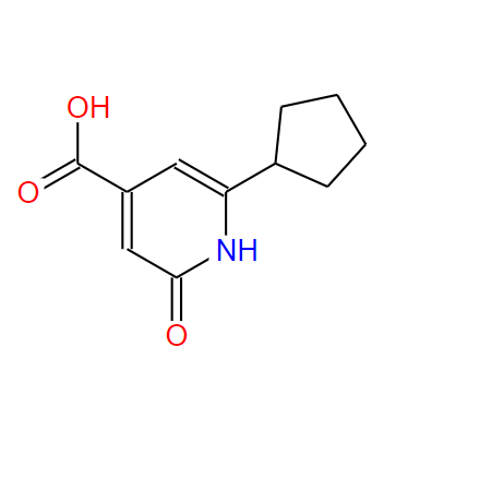 6-环戊基-2-氧亚基-1,2-二氢吡啶-4-羧酸