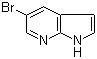 CAS 登录号：183208-35-7, 5-溴-7-氮杂吲哚, 5-溴-1H-吡咯并[2,3-b]吡啶