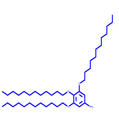 3,4,5-三(十二烷氧基)苯胺 CAS：	151237-05-7
