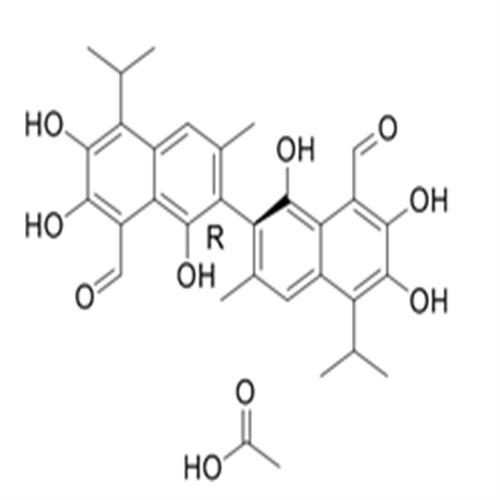 (R)-(-)-Gossypol acetic acid (AT-101 (acetic acid)).png
