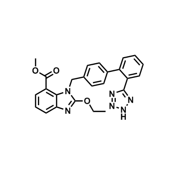 2-乙氧基-1-[[(2'-(1H-四唑-5-基)联苯-4-基)甲基]苯并咪唑]-7-甲酸甲酯
