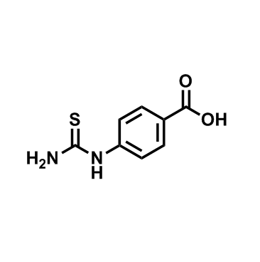 (4-羧苯基)硫脲; 对羧基苯基硫脲