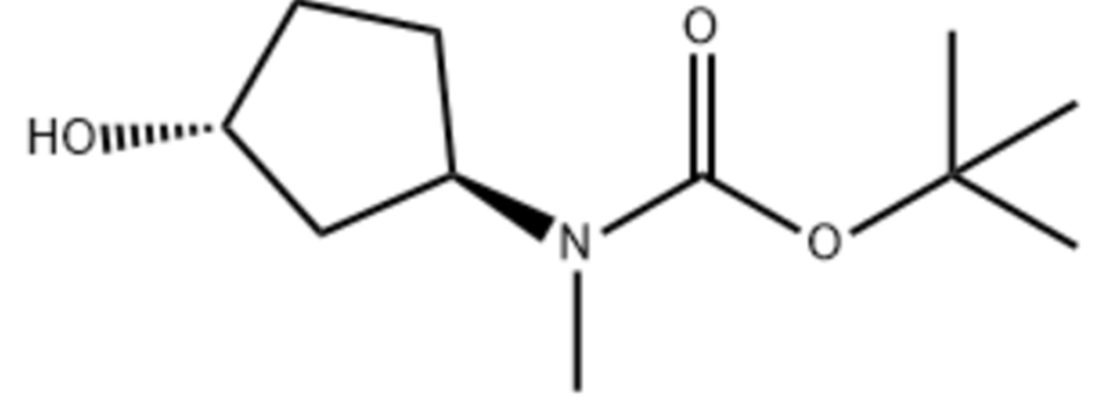 N-[(1R,3R)-3-羟基环戊基]-N-甲基氨基甲酸叔丁酯