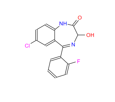 7-氯-5-(2-氟苯基)-1,3-二氢-3-羟基-2H-1,4-苯并二氮杂卓-2-酮