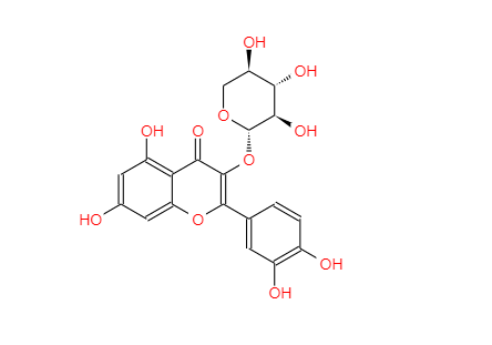 槲皮素-3-D-木糖甙 549-32-6