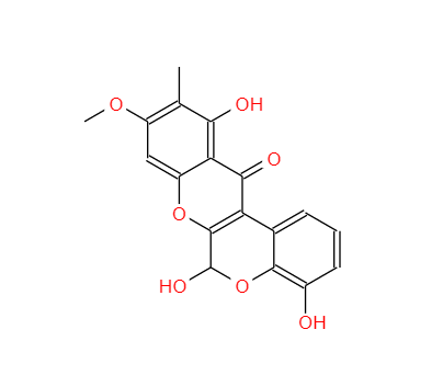 4,6,11-三羟基-9-甲氧基-10-甲基-[1]苯并吡喃并