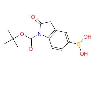 1-BOC-氧代吲哚-5-硼酸 1256345-64-8
