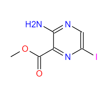 3-氨基-6-碘吡嗪-2-羧酸甲酯