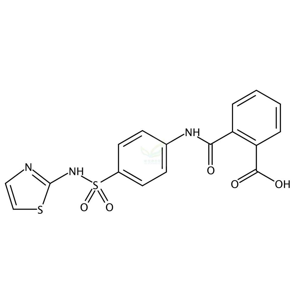 酞磺胺噻唑  Phthalylsulfathiazole  85-73-4