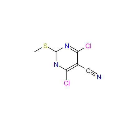 4,6-二氯-5-氰基-2-甲硫基嘧啶