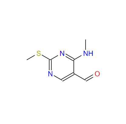 4-甲胺基-2-甲硫基-5-醛基嘧啶