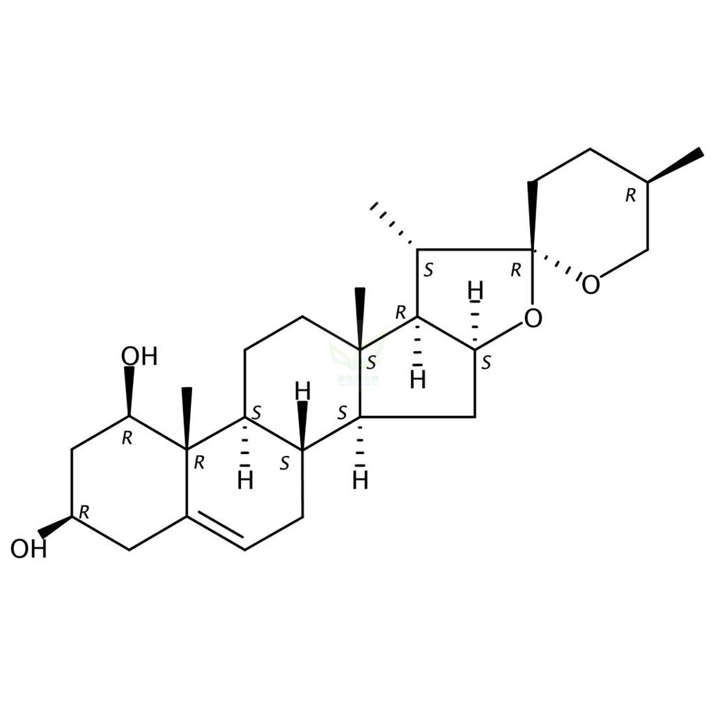 鲁斯可皂苷元  Ruscogenin  472-11-7
