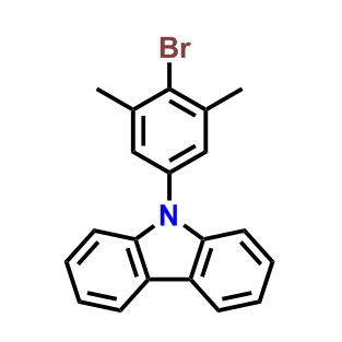 9-（4-溴-3,5-二甲基苯基）-9H-咔唑
